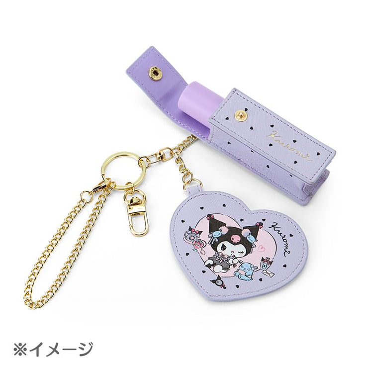 [Sanrio] -Kuromi Romikyun Room Design Series- Lip Cream Case Keychain [OCT 2024] Sanrio Original Japan