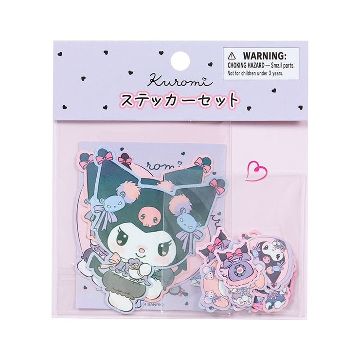 [Sanrio] -Kuromi Romikyun Room Design Series- Sticker Set [OCT 2024] Sanrio Original Japan