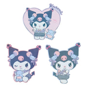 [Sanrio] -Kuromi Romikyun Room Design Series- Sticker Set [OCT 2024] Sanrio Original Japan