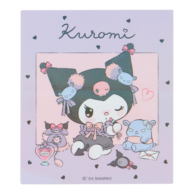 [Sanrio] -Kuromi Romikyun Room Design Series- Sticker Set [OCT 2024] Sanrio Original Japan