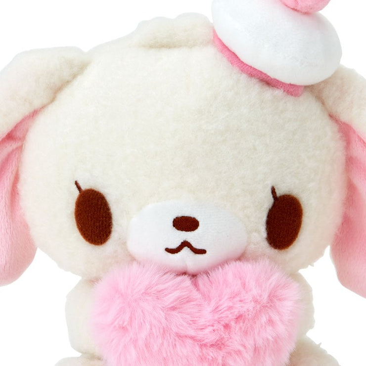 [Sanrio] - Heisei Characters Fuwa Fuwa Heart Series - Plush Toy - Sugarbunnies Shirousa [NOV 2024] Sanrio Original Japan