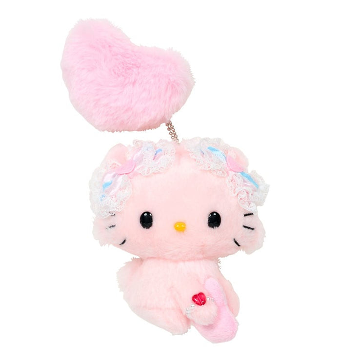 [Sanrio] - Heisei Characters Fuwa Fuwa Heart Series - Mascot Strap - Chammy Kitty Honeycute [NOV 2024] Sanrio Original Japan