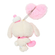 [Sanrio] - Heisei Characters Fuwa Fuwa Heart Series - Mascot Strap - Sugarbunnies Shirousa [NOV 2024] Sanrio Original Japan