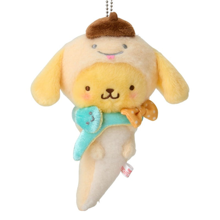 [Sanrio] - Zodiac Good Luck Design Series - Mascot Strap - Pom Pom Purin [NOV 2024] Sanrio Original Japan