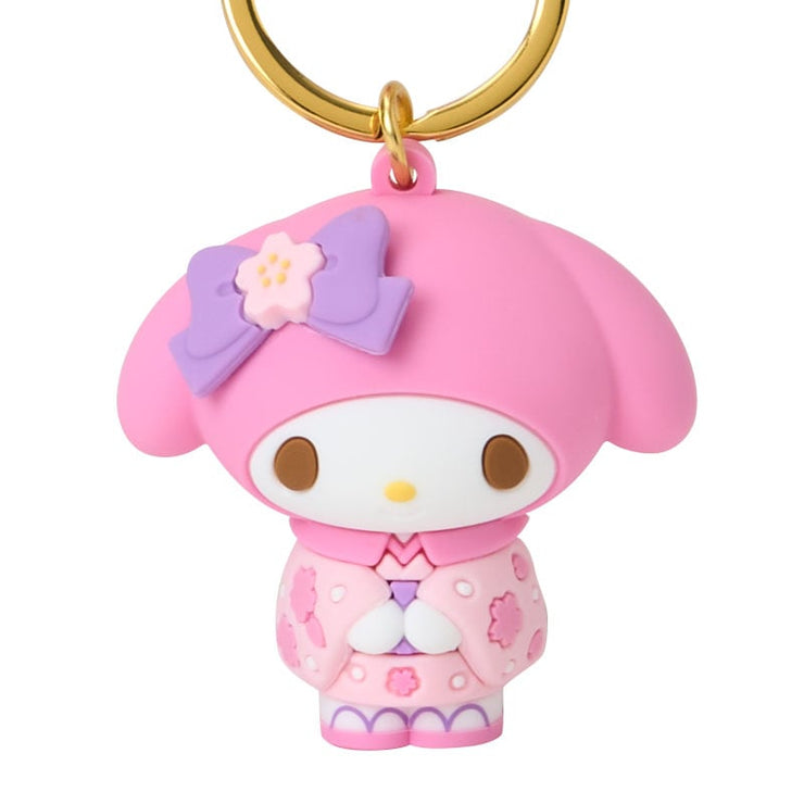 [Sanrio] 3D Keychain Strap Kimono - My Melody [NOV 2024] Sanrio Original Japan