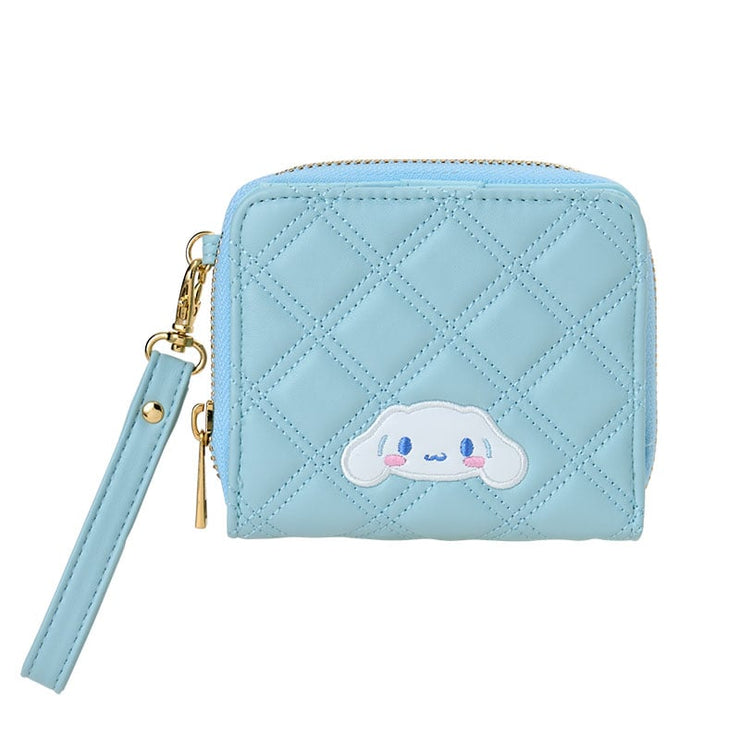 [Sanrio] Quilted Bi-Fold Wallet - Cinnamoroll [NOV 2024] Sanrio Original Japan