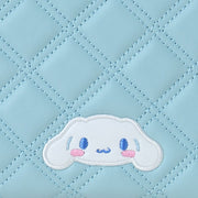 [Sanrio] Quilted Bi-Fold Wallet - Cinnamoroll [NOV 2024] Sanrio Original Japan