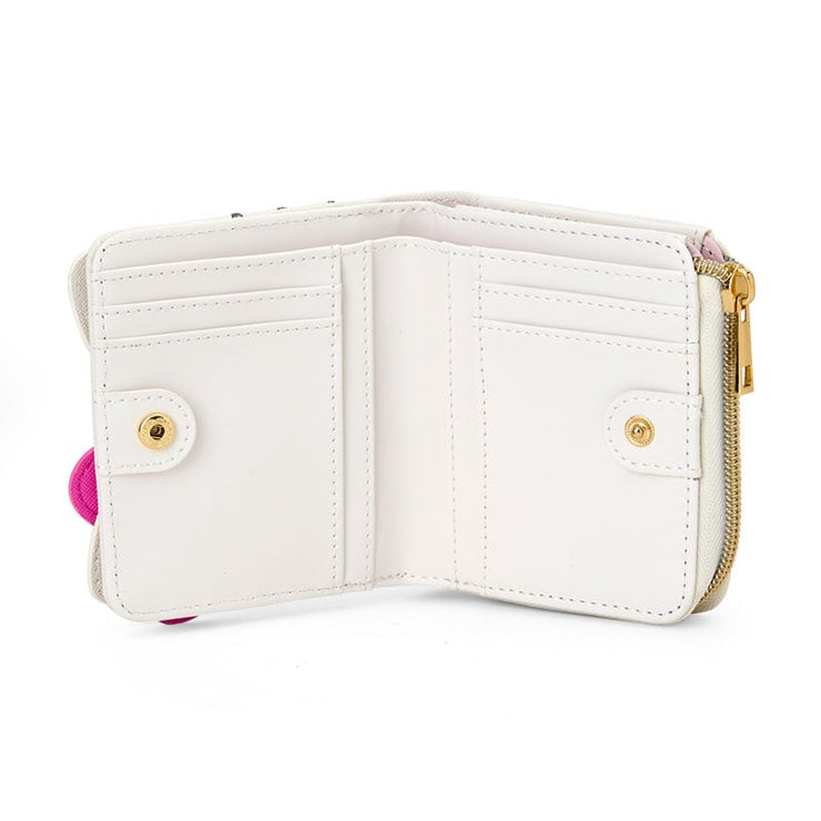 [Sanrio] Face-Shaped Bi-Fold Wallet - Hello Kitty [NOV 2024] Sanrio Original Japan