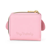 [Sanrio] Face-Shaped Bi-Fold Wallet - My Melody [NOV 2024] Sanrio Original Japan