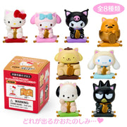 [Sanrio] - Zodiac Good Luck Design Series - Secret Miniature Maneki-Neko Mascot [Blind Package] [NOV 2024] Sanrio Original Japan