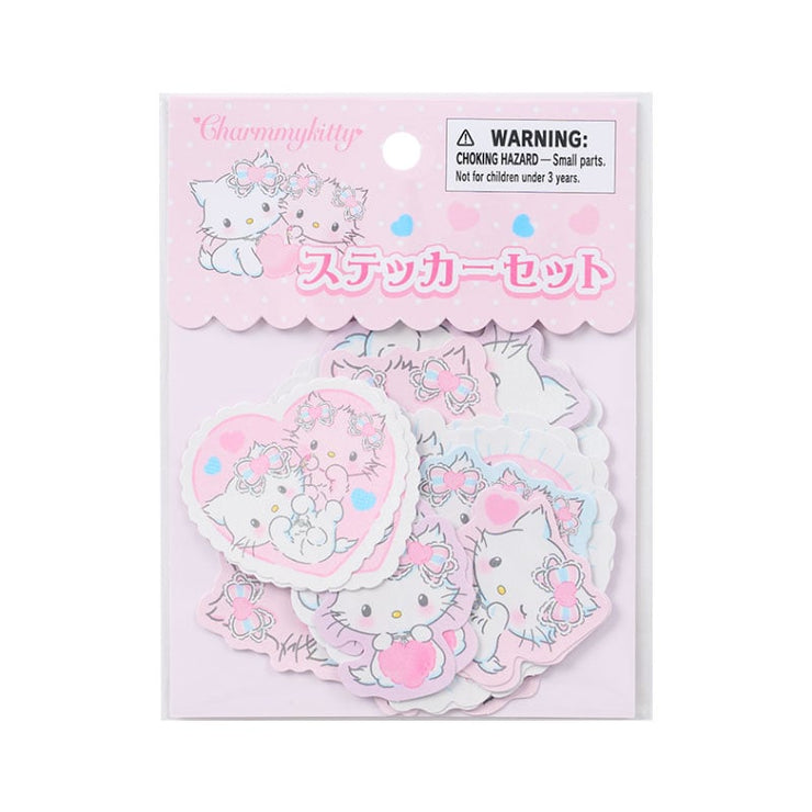 [Sanrio] - Heisei Characters Fuwa Fuwa Heart Series - Sticker Set  - Charmmy Kitty [NOV 2024] Sanrio Original Japan