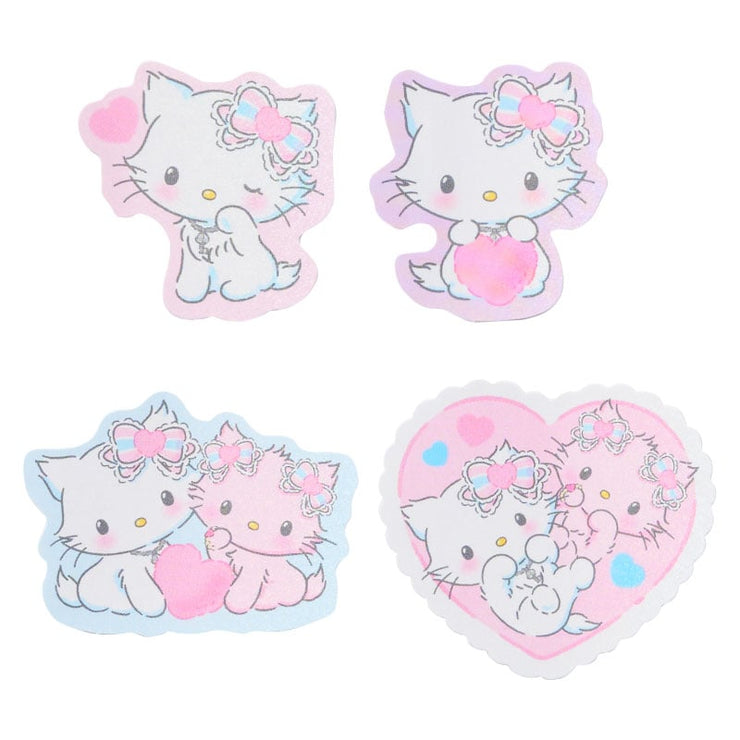 [Sanrio] - Heisei Characters Fuwa Fuwa Heart Series - Sticker Set  - Charmmy Kitty [NOV 2024] Sanrio Original Japan