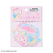 [Sanrio] - Heisei Characters Fuwa Fuwa Heart Series - Sticker Set  - Jewelpet [NOV 2024] Sanrio Original Japan