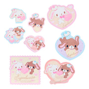 [Sanrio] - Heisei Characters Fuwa Fuwa Heart Series - Sticker Set  - Sugarbunnies [NOV 2024] Sanrio Original Japan