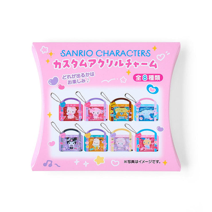 [Sanrio] Secret Custom Acrylic Charm - School Bag Design [Blind Package] [NOV 2024] Sanrio Original Japan