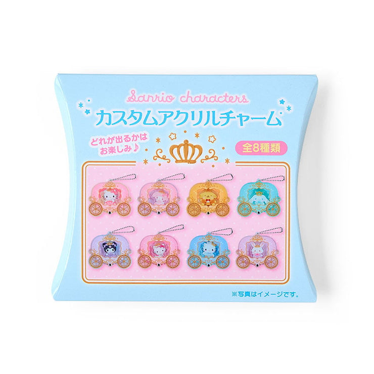 [Sanrio] Secret Custom Acrylic Charm -Prince & Princess Design [Blind Package] [NOV 2024] Sanrio Original Japan