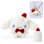 [Sanrio] -Shortcake Design Series- Plush & Necklace - Cinnamoroll [NOV 2024] Sanrio Original Japan