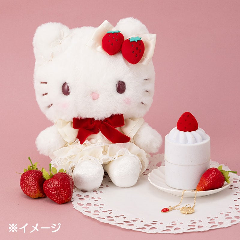 Sanrio] -Shortcake Design Series- Plush & Necklace - Cinnamoroll