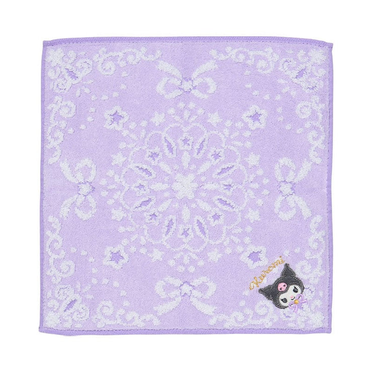 [Sanrio] Lace Petit Towel - Kuromi [NOV 2024] Sanrio Original Japan