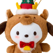 [Sanrio] - Christmas Design Series - Mascot Strap - Pochacco [NOV 2024] Sanrio Original Japan