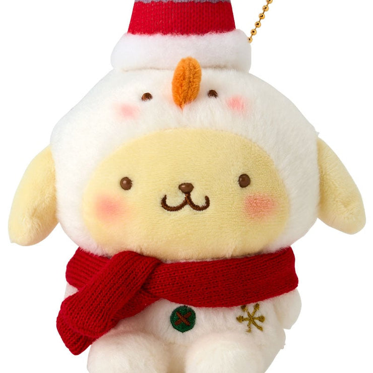 [Sanrio] - Christmas Design Series - Mascot Strap - Pom Pom Purin [NOV 2024] Sanrio Original Japan