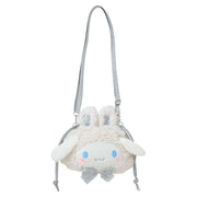 [Sanrio] -Fuwa Fuwa Snow Rabbit Design Series- 2WAY Drawstring Shoulder Bag - Cinnamoroll [DEC 2024] Sanrio Original Japan