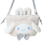 [Sanrio] -Fuwa Fuwa Snow Rabbit Design Series- 2WAY Drawstring Shoulder Bag - Cinnamoroll [DEC 2024] Sanrio Original Japan