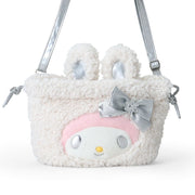 [Sanrio] -Fuwa Fuwa Snow Rabbit Design Series- 2WAY Drawstring Shoulder Bag - My Melody [DEC 2024] Sanrio Original Japan