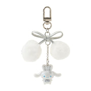 [Sanrio] -Fuwa Fuwa Snow Rabbit Design Series- Keychain - Cinnamoroll [DEC 2024] Sanrio Original Japan