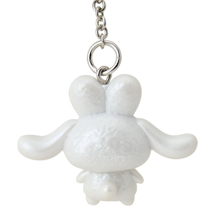 [Sanrio] -Fuwa Fuwa Snow Rabbit Design Series- Keychain - Cinnamoroll [DEC 2024] Sanrio Original Japan