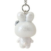 [Sanrio] -Fuwa Fuwa Snow Rabbit Design Series- Keychain - Kuromi [DEC 2024] Sanrio Original Japan