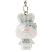 [Sanrio] -Fuwa Fuwa Snow Rabbit Design Series- Keychain - My Melody [DEC 2024] Sanrio Original Japan