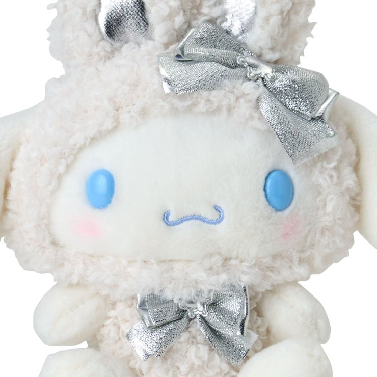 [Sanrio] -Fuwa Fuwa Snow Rabbit Design Series- Plush Toy - Cinnamoroll [DEC 2024] Sanrio Original Japan