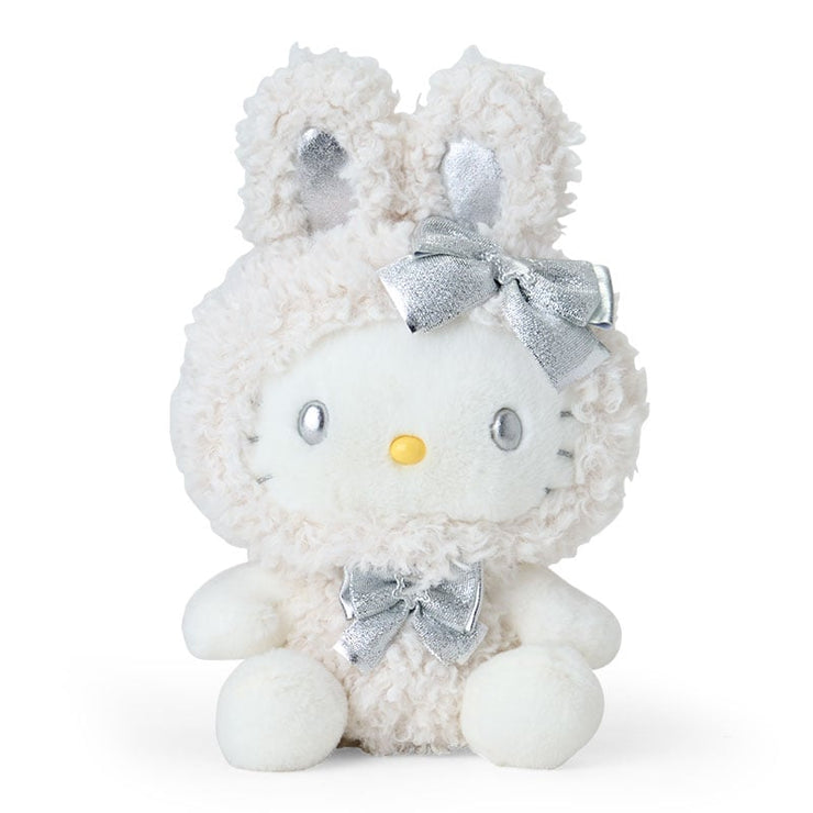 [Sanrio] -Fuwa Fuwa Snow Rabbit Design Series- Plush Toy - Hello Kitty [DEC 2024] Sanrio Original Japan