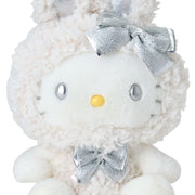 [Sanrio] -Fuwa Fuwa Snow Rabbit Design Series- Plush Toy - Hello Kitty [DEC 2024] Sanrio Original Japan