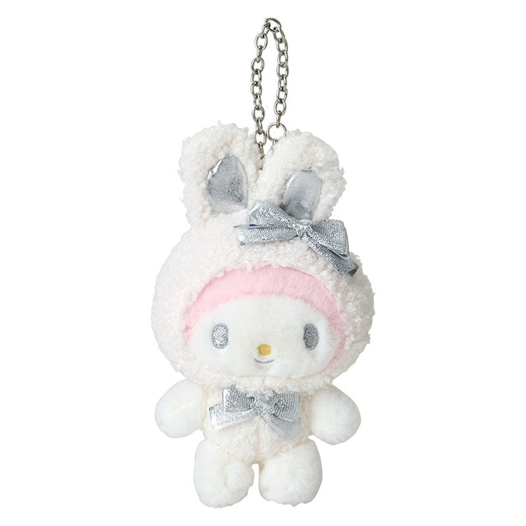 [Sanrio] -Fuwa Fuwa Snow Rabbit Design Series- Mascot Charm - My Melody [DEC 2024] Sanrio Original Japan