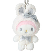 [Sanrio] -Fuwa Fuwa Snow Rabbit Design Series- Mascot Charm - My Melody [DEC 2024] Sanrio Original Japan