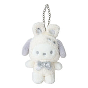 [Sanrio] -Fuwa Fuwa Snow Rabbit Design Series- Mascot Charm - Pochacco [DEC 2024] Sanrio Original Japan