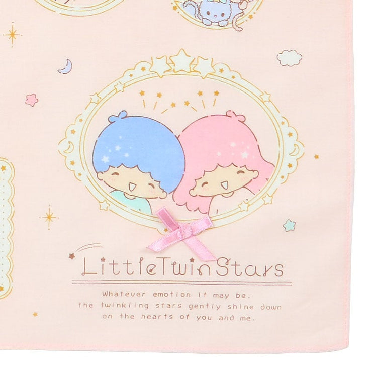 [Sanrio] Little Twin Stars Frame Design Series - Handkerchief [DEC 2024] Sanrio Original Japan