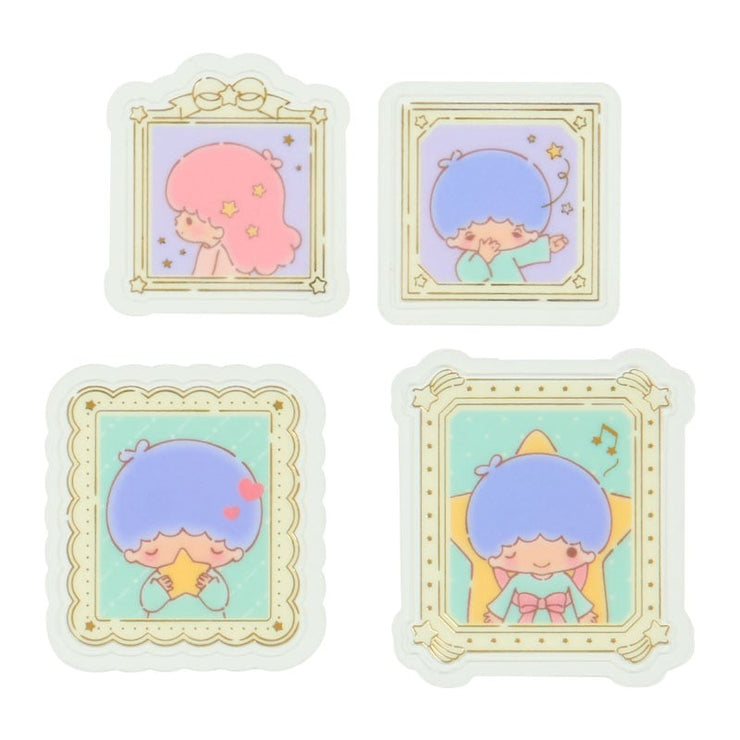 [Sanrio] Little Twin Stars Frame Design Series - Sticker Set [DEC 2024] Sanrio Original Japan