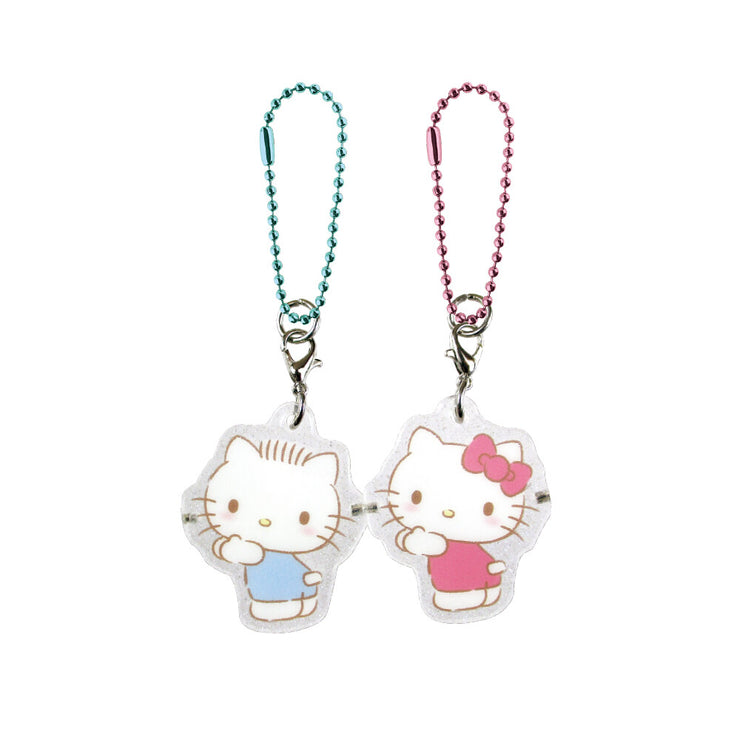 [NEW] Sanrio Pair Acrylic Keychain Strap -Hello Kitty & Dear Daniel T&