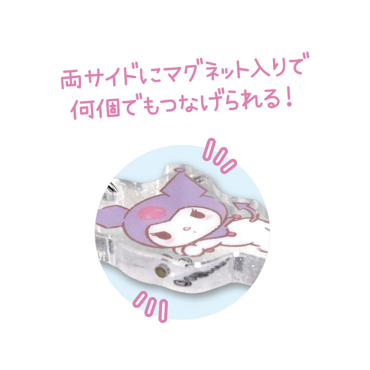 [NEW] Sanrio Pair Acrylic Keychain Strap -My Melody & Kuromi T&