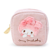[NEW] Sanrio Characters Corduroy Square Pouch-Chill Time- My Melody 2022 Sanrio Japan