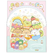 [Clearance]#[NEW] Sumikko Gurashi -Youkoso Tabemono Oukoku (Welcome to Kingdom of Foods)- Letter Set -B San-X Official Japan 2023