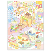 [Clearance]#[NEW] Sumikko Gurashi -Youkoso Tabemono Oukoku (Welcome to Kingdom of Foods)- Double Document Holder San-X Official Japan 2023