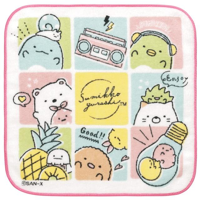 [Clearance][NEW] Sumikko Gurashi Mini Towel -Pineapple San-X Official Japan 2023