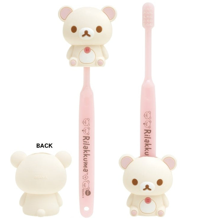[NEW] Rilakkuma Toothbrush Stand Set -Korilakkuma San-X Official Japan 2022