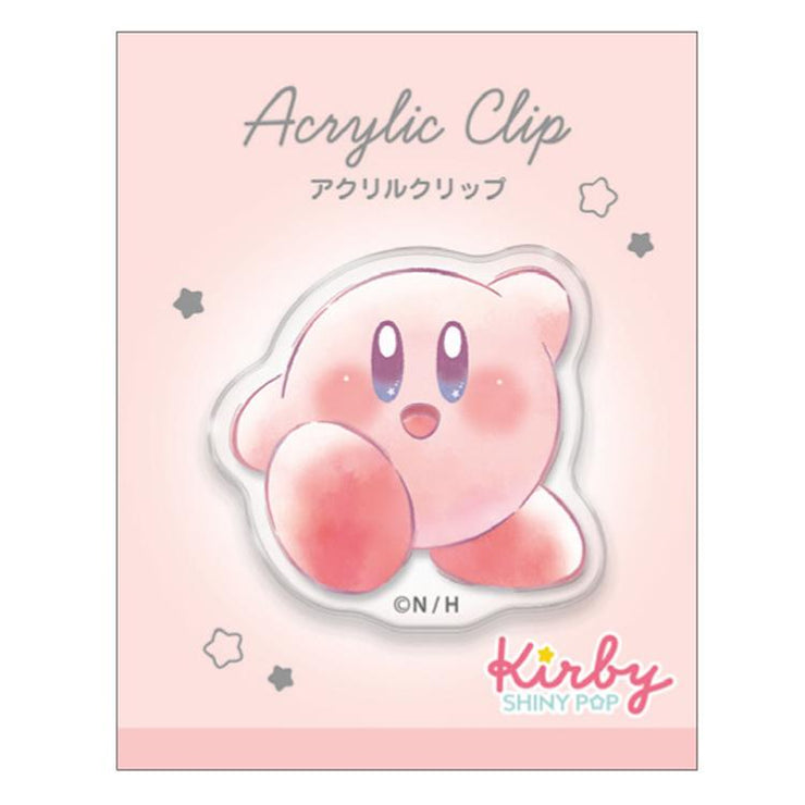 [Clearance][NEW] Star Kirby Acrylic Clip -Kirby Kamio Japan 2022