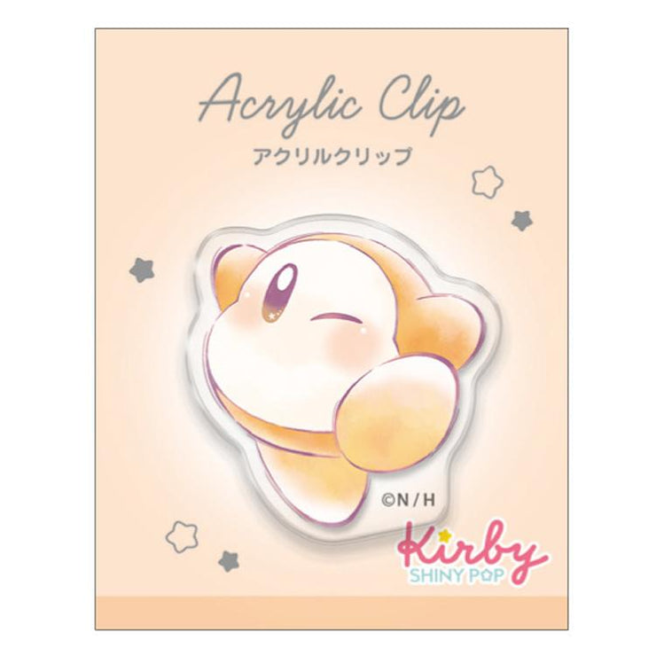[Clearance][NEW] Star Kirby Acrylic Clip -Waddle Dee Kamio Japan 2022