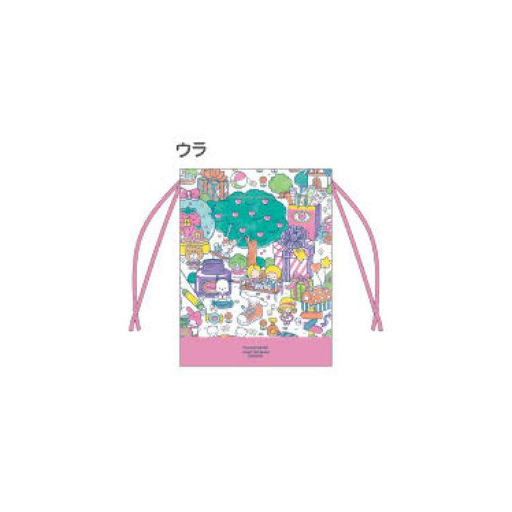 [Clearance][NEW] Sanrio Characters Wrapping Design -Mini Kinchaku Pouch -Mix 2022 Sunstar Japan